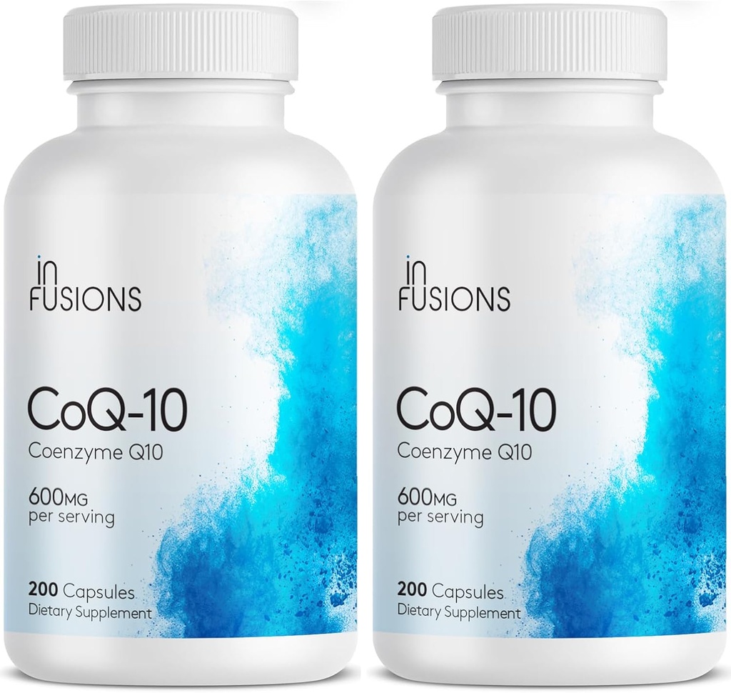 最大纯强性 CoQ10 600mg 200 Capsules 高吸收Gluten 自由非GMO (2)