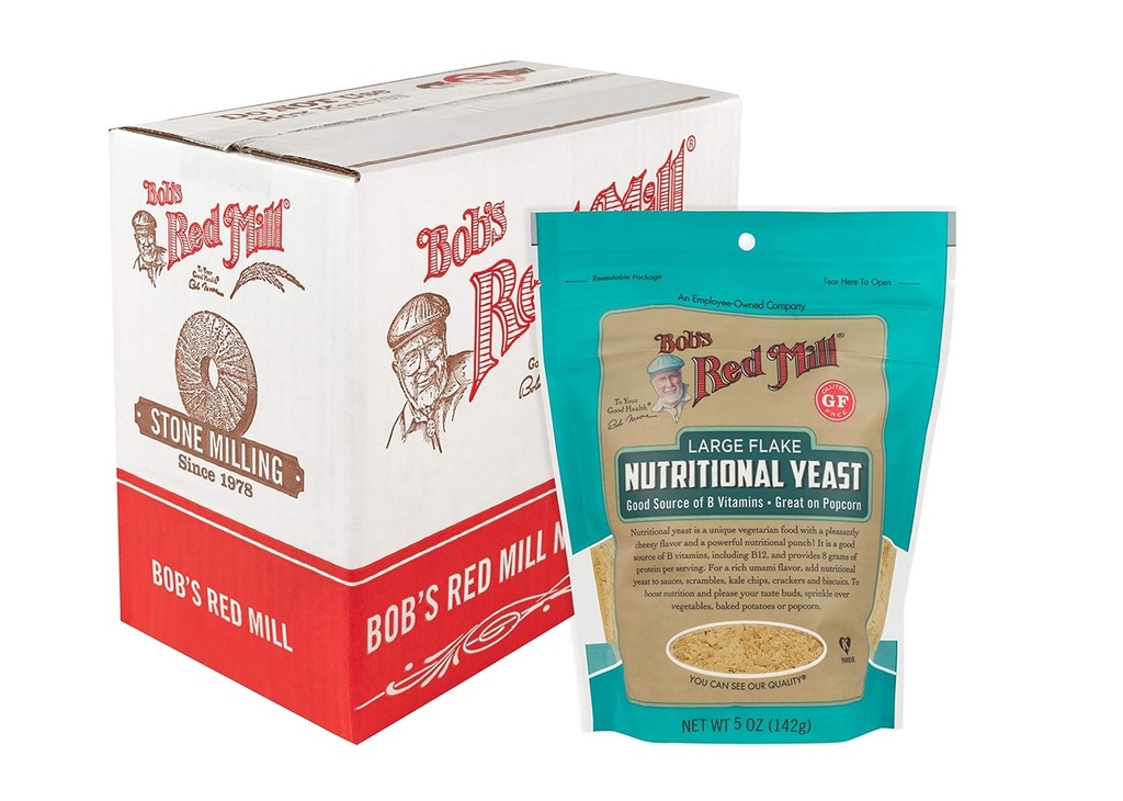 Bob's Red Mill Gluten Free Lige Flake 营养大叶,30 Oz