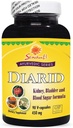 Sewanti Ayurvedic系列 Diarid 90 V Capsules / 5:1 Curcuma Longa摘录,萨拉西亚,树图尔克,印度基诺树