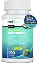 超强气体救济 - Simethicone 125mg Softgels - Fast Anti Gas Bloating Relief - 与Gas-X Anti Gas Pills中的活性成分相比 - 成人胃气救济(100计)