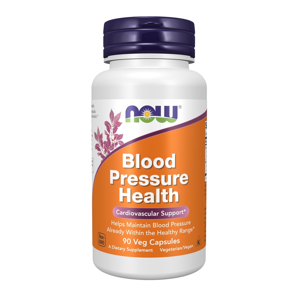 NOW Supplements, Blood Pressure Health with MegaNatural®-BP™, Cardiovascular Support*, 90 Veg Capsules