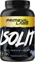 Primeval Labs ISOLIT - Whey蛋白粉,100%Whey Isolate,25g of 蛋白质,BCAAs,快速吸附,轻松消化(Chocolate Milk, 2lb)