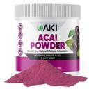 AKI Acai 粉末 - 用理想的维生素和营养素将你的身体命名 - 平滑剂的粉末 - 非GMO, Vegan Friendly & Gluten Free (5.30oz/150g)