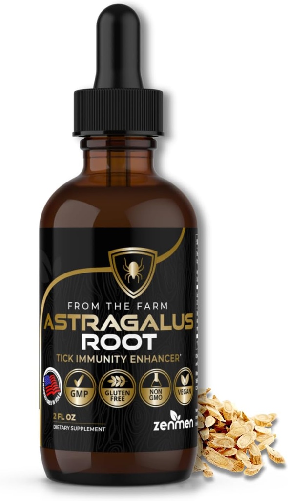 Zenmen Astragalus 根有机锡 -- -- 滴滴免疫支持和豁免增强剂,抗氧化剂来源 -- -- 美国制造