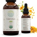 HerbEra Calendula B60 USDA 有机丁香 QQ无酒精提取,高位草药滴 QQ 认证有机丁香(Calendula Officinalis) 干花(2 oz)