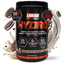 Labrada Hydro 100%纯水解 Whei蛋白孤立粉,无乳糖,6g BCA 's,4.5g Glutamine,最快速的文摘 Whey 可用,即时混合,美味的20种服务(Cookies & Cream)
