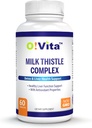 牛奶硝酸复合剂,超强450mg,支持健康肝功能,最多2个月供应(60个非GMO,Vegan平板电脑)
