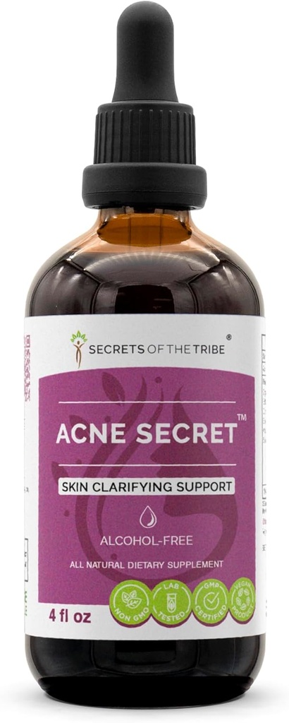 (原始内容存档于2018-03-21). Secrets of the Trible Acne Secretary 酒精无酒精提取,丁香,甘油宝多,玉米丝绸, Stinging Nettle Leaf, Alfalfa, Senna Leaf. 皮肤澄清支持( 4 Fl Oz)