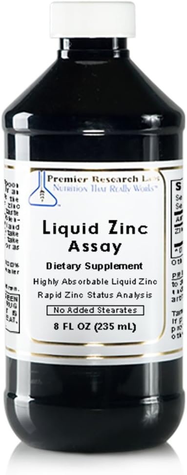 液化锌 Assay, 8 fl oz(47 services) 高吸附液化锌. 可用于锌状况快速分析的优秀