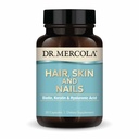 Mercola Hair, Skin and Nails博士 - 提供生物素, Keratin & Hyaluronic Acid - 高精度 - 支持健康老化 - 非GMO, Gluten-Free & Soy-Free - 30 Capsules (30位服务员)