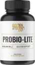 50后 Probio-Lite - 用于Gut健康和消化支持 - 男女的Probiocts - 30 Gelatin Capsules - 用于偶发心烧、气体、消化不良的Probiocts