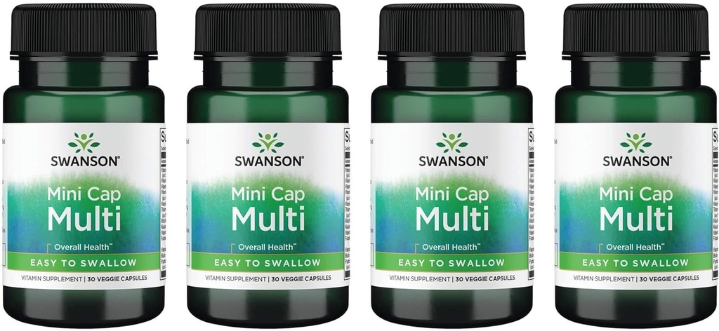 Swanson Daily Multivitamin without Minerals 30 Veg Capsules (4包) 维格卡普勒(4包)