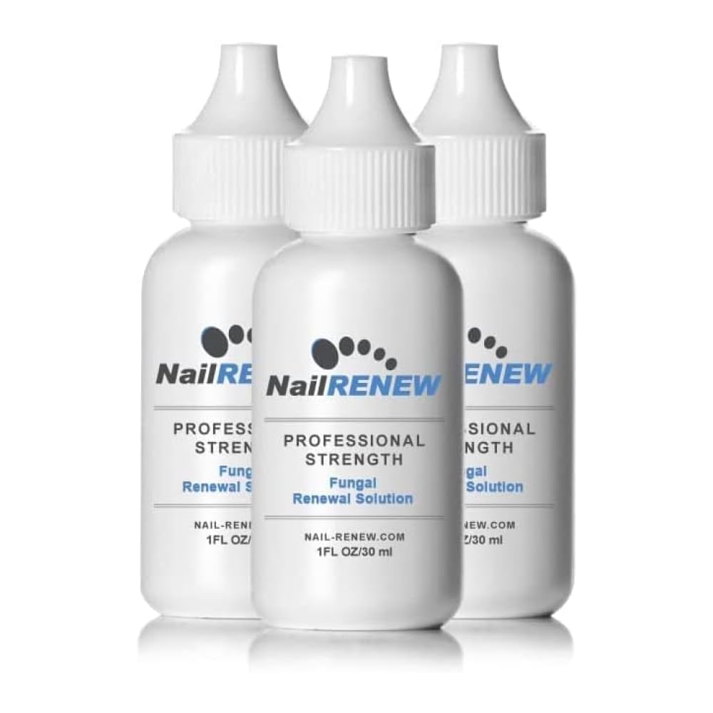 NailRENEW 安非他明 -- -- 专业力量,Toe Fungus、彩色或Brittle Nails(1瓶)的同性抗恩古典治疗(3)