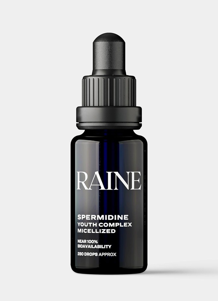 RAINE 2个月供应70度I Spermidine Swiss Made Supplements - 男女最佳抗衰老Spermidine Supplements - Micelle技术,细胞更新,生命号