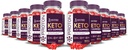 (10 pack) 质子蛋白 Keto ACV Gummys 高级公式 1000MG 质子 Keto Gummys 苹果 苹果 苹果 苹果 葡萄糖 与 石榴 甜菜 果汁 粉 B12 Vegan 非 GMO 600 Gummys 配制