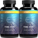 与Lutein、Zeaxanthin、维生素A和锌一起为眼部健康、蓝光支持和视觉清晰度2包装制作的原始收获