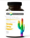 AGA Nature's Suning Energy 支持黑金刚和Cordyceps 30 Capsules的男性多维塔明