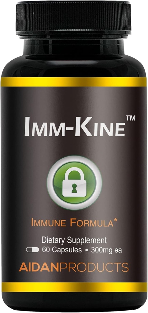 Imm-Kine 高级免疫支持补编,Beta Glucans,专有免疫刺激剂,60卡普尔