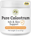 (原始内容存档于2018-09-21) (中文(简体) ). Wholistics Pet Organics Bovine Colostrum Powder - 2 Oz - 季节性狗过敏救济 - 狗的痒救济 - 狗的天然抗痒补充剂 - 美国制造 - 狗过敏菜的替代品