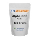 Alpha-GPC 粉末 125格拉姆,非GMO Alpha GPC 补充 Choline 粉末,Vegan,第三方测试,预研,记忆和焦点,与Scoop