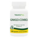 自然加Gingko-Combo - 120毫克,60维冈卡普尔 - Ginkgo Biloba - 蔬菜,无葡萄糖 - 60种服务