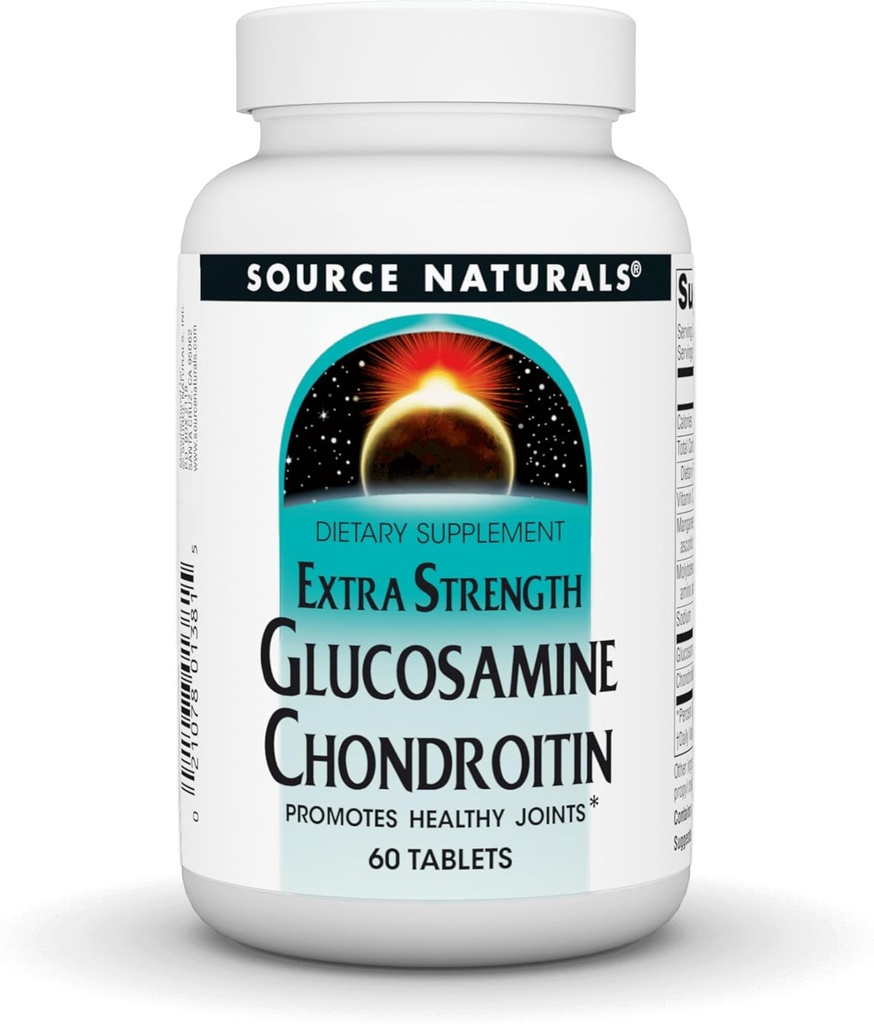来源:天然物 超强Glucosamine Chondroitin,促进健康关节*,60块片