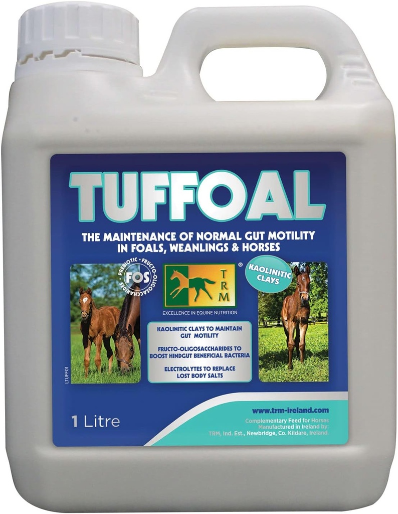 TRM Tuffoal Horse Feed Supposed for Gut Motity with Kaolinitic Clays and Pectin - 33.8 fl oz(1升) - 33.8 fl oz