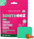 Sootheez 成人有机喉咙吸血滴液, 西瓜薄荷, 25 个计数, 可再填充, 大口味滴液 那个 Sooth Sore喉咙
