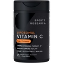 运动研究 • 高概率利波索摩尔维生素C补充剂 1000 mg – 认证 Vegan,非GMO,Gluten Free → 抗氧化剂和免疫支持 → Ascorbic Acid 维生素C → 180 液体蔬菜 Capsules