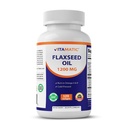 1200 mg – 120 软胶 冷前叶草籽油,含675 mg ALA Omega-3 – 支持心脏健康和整体健康