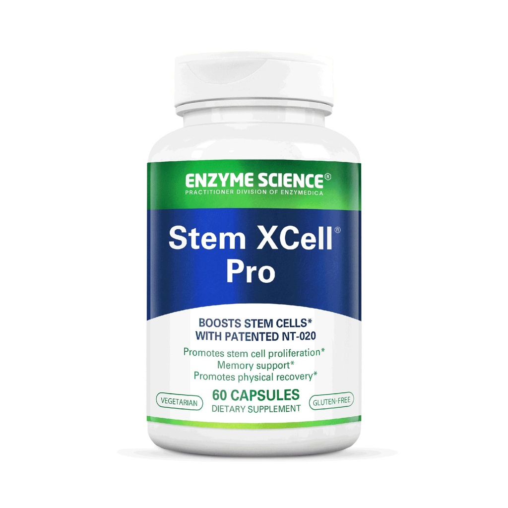 酶科学,Stem XCell Pro,细胞与免疫健康抗氧化剂支持,Stem细胞健康补编,60 Capsules