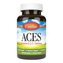 Carlson - ACES、维生素A、C、E + 硒、细胞健康和免疫支持、抗氧化剂、90软胶