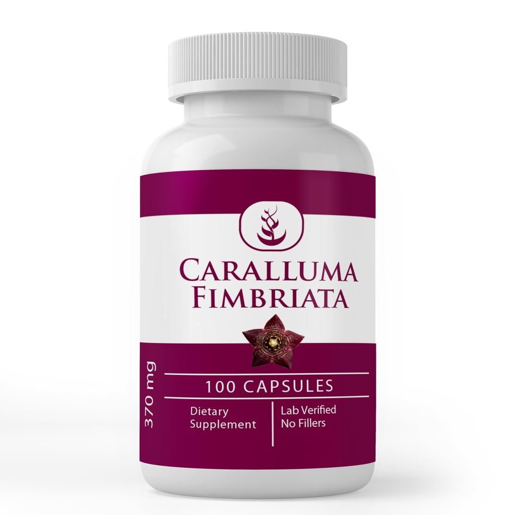 Caralluma Fimbriata, (100卡普勒) 永远纯净,无添加剂或填充剂,实验室验证