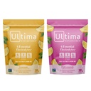 Ultima Electrolyte Powder Drink Mix Bundle – 无糖糖 – 柠檬水和粉红柠檬水,20 Sickpack – 6 Electrolytes and Minerals – Keto Friendly, Vegan, Non-GMO
