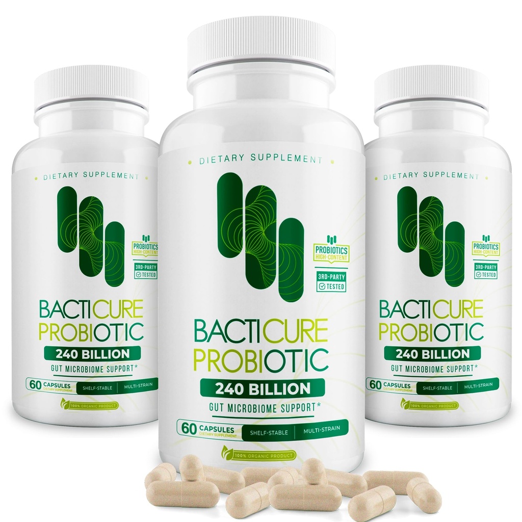 180 Capsules + Probiotics 补充 W/High CFU 男女配方 + 预生和消化酶用于消化和古特健康,阴道健康,科隆清洁,免疫支持