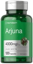 Horbaach Arjuna Capsules 4000mg = 120 伯爵 Non-GMO,来自Arjuna Bark Herb 的 Gluten Free = 摘录
