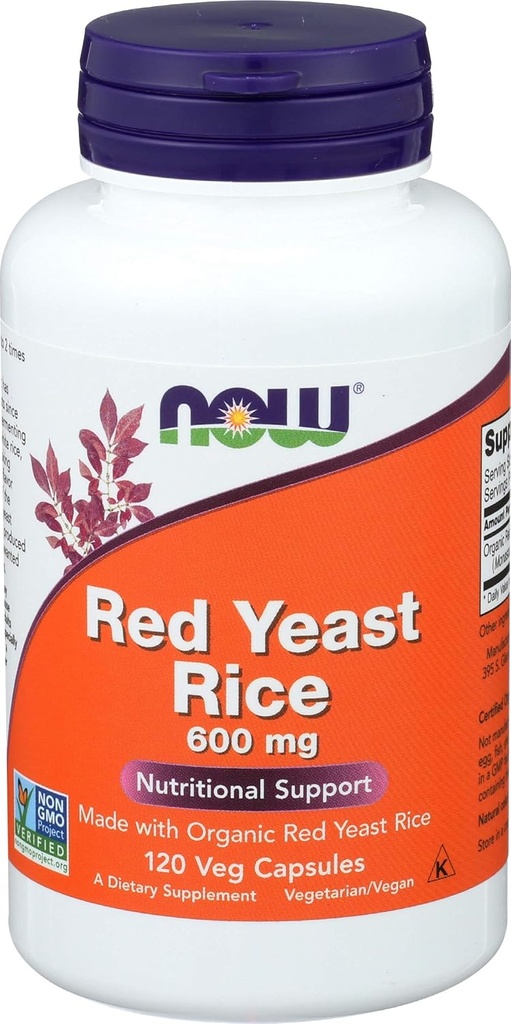 现在食品 SPO 红酵母稻600mg,120CT