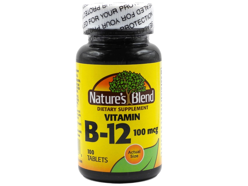 NAT B 维生素 B-12 TB 100MCG 100