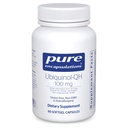 纯封装 Ubiquinol-QH - 100 mg CoQ10 - 支持能量代谢和心脏健康* - 共济抗氧化剂补充 - 非GMO - 60 Softgel Capsules