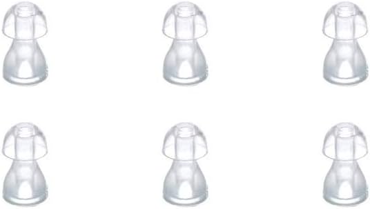 (6pcs/lot) 为BTE、ITE和口袋听力辅助耳机更换器(小型)收听助耳提示硅酮
