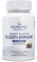 北欧自然 零糖睡眠 + Immune Gummys - 老年莓 Lemon Flavor - 30 Gummys - 1.5 mg Melatonin for Sleep with Vitamin D3 - 老年莓和维生素C Immune支持 - 30 services