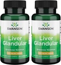 Swanson Liver Glandular 500 毫克 60 卡普尔(2包)