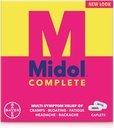 Midol 完整卡片,24 Count(2套),包装May Vary