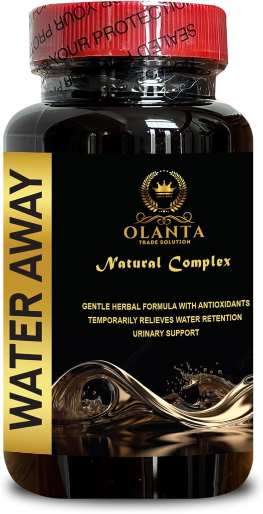 普通水远药丸 - 保留水药丸 - 快速代理 Bloating Relief, Milk Thetle, Cranberry, 石榴, Turmeric, Vitamin B6, Citric Acid, Celery Seed, Tart Cherry, Green - 1瓶