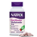 Natrol Melatonin 3 mg Fast Dissolve Tablets, Strawberry, 90 Count | Dietary supplement to minimize wake ups, up to a 90 day supply