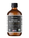 Berg Black种子油有机冷压 – 纯 Nigella Sativa Black Cumin Oil – USDA Official, Halal, Vegan – 用于毛发,皮肤,免疫支持 – 未改良液体 – 4 oz 玻璃瓶