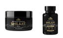 作为摩拉喜马拉雅的Shilajit Resin(30g) + Vegan Shilajit Capsules(60个伯爵) + 75 + Fulvic Acid & 85+ Trace Minerals + 矿产-Rich 补充 男女