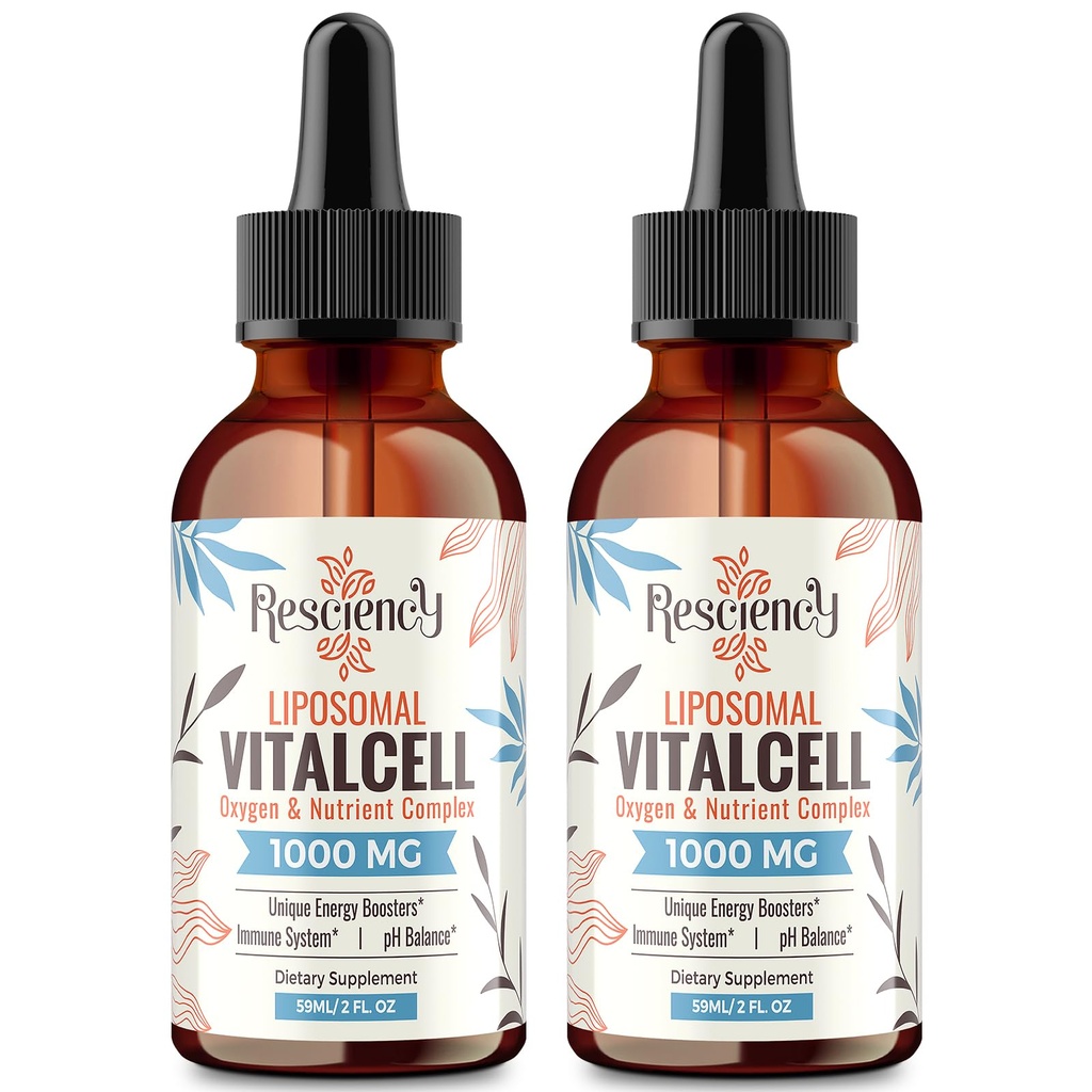 13-in-1 液氧促进剂和营养剂补充剂, Liposomal 优化-交付混合剂,与痕量矿物,氨基酸,CoQ10,B维生素和富尔维奇酸,每日健康液氧滴,4 floz