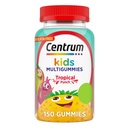 Centrum Kids Multivitamin Gummys, 热带冲锋枪用天然冲锋枪制成, 储存 Stuffer, 150 伯爵, 150 日供给