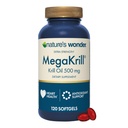 大自然的神奇巨型磷虾 超强磷虾油 500mg 配 Omega 3 Phospolipids 和 Astaxanthin, 支持心脏健康, 120天供应软胶